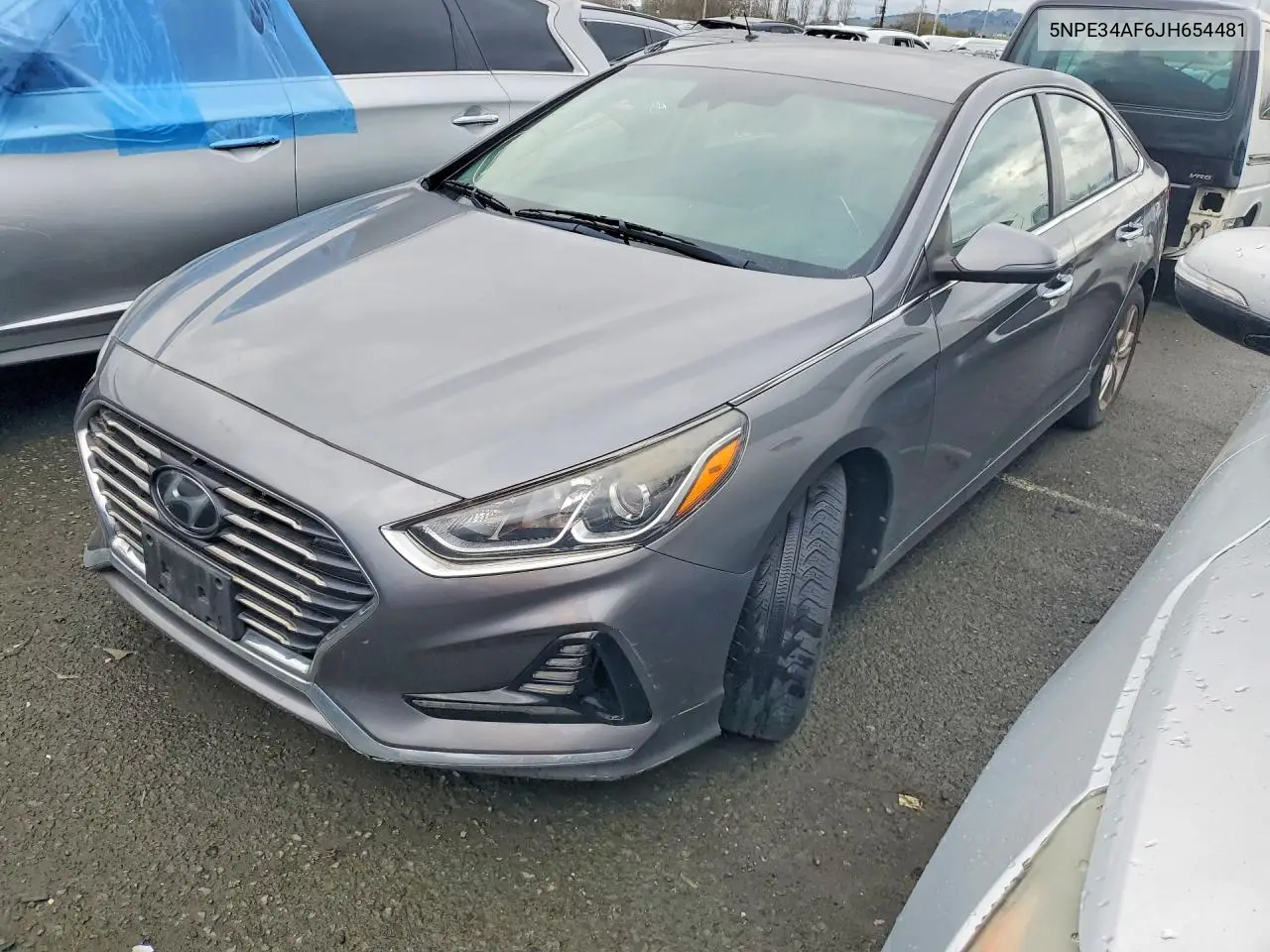 5NPE34AF6JH654481 2018 Hyundai Sonata Sport