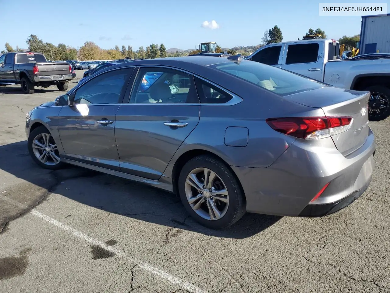 5NPE34AF6JH654481 2018 Hyundai Sonata Sport