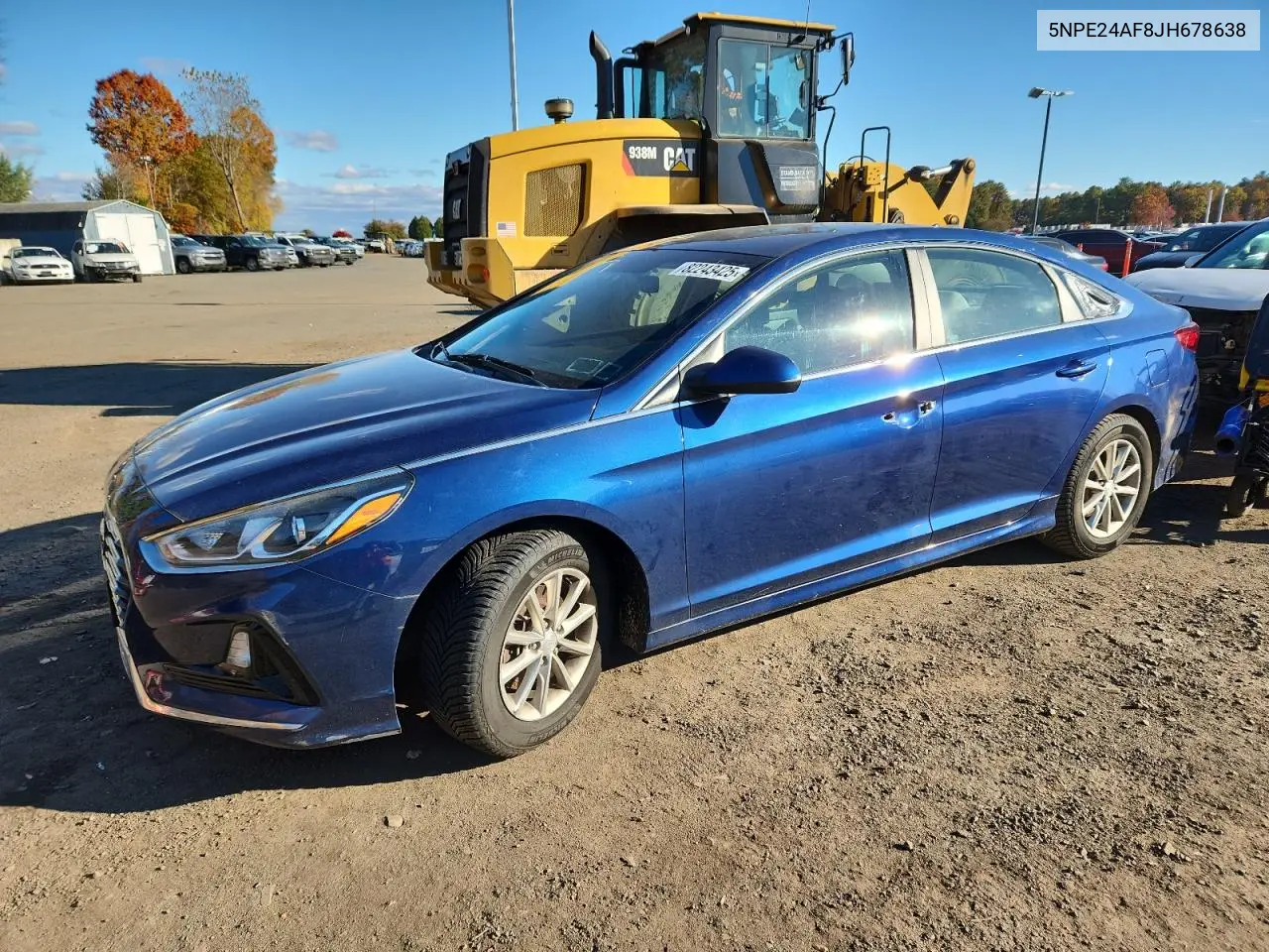 5NPE24AF8JH678638 2018 Hyundai Sonata Se