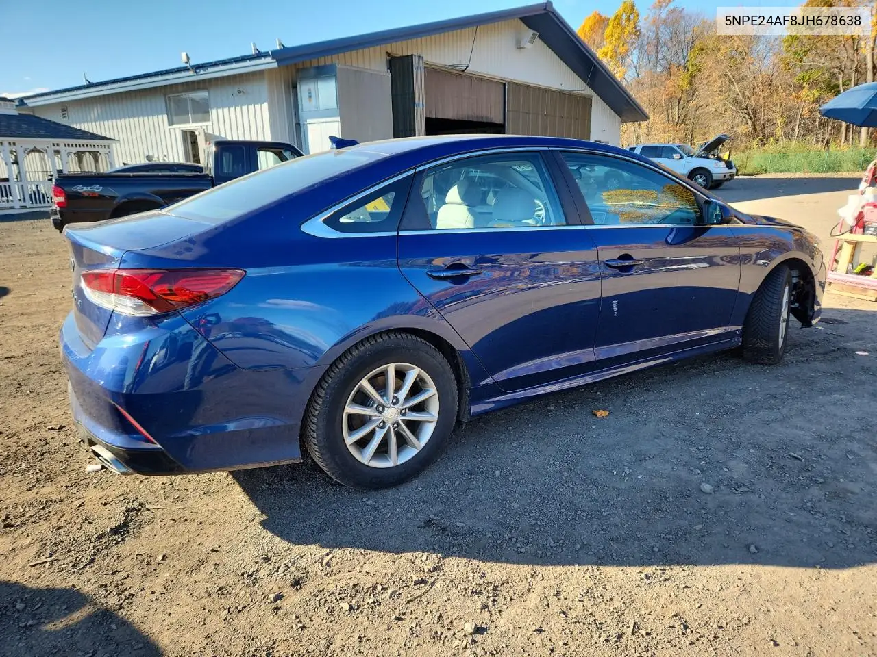 5NPE24AF8JH678638 2018 Hyundai Sonata Se