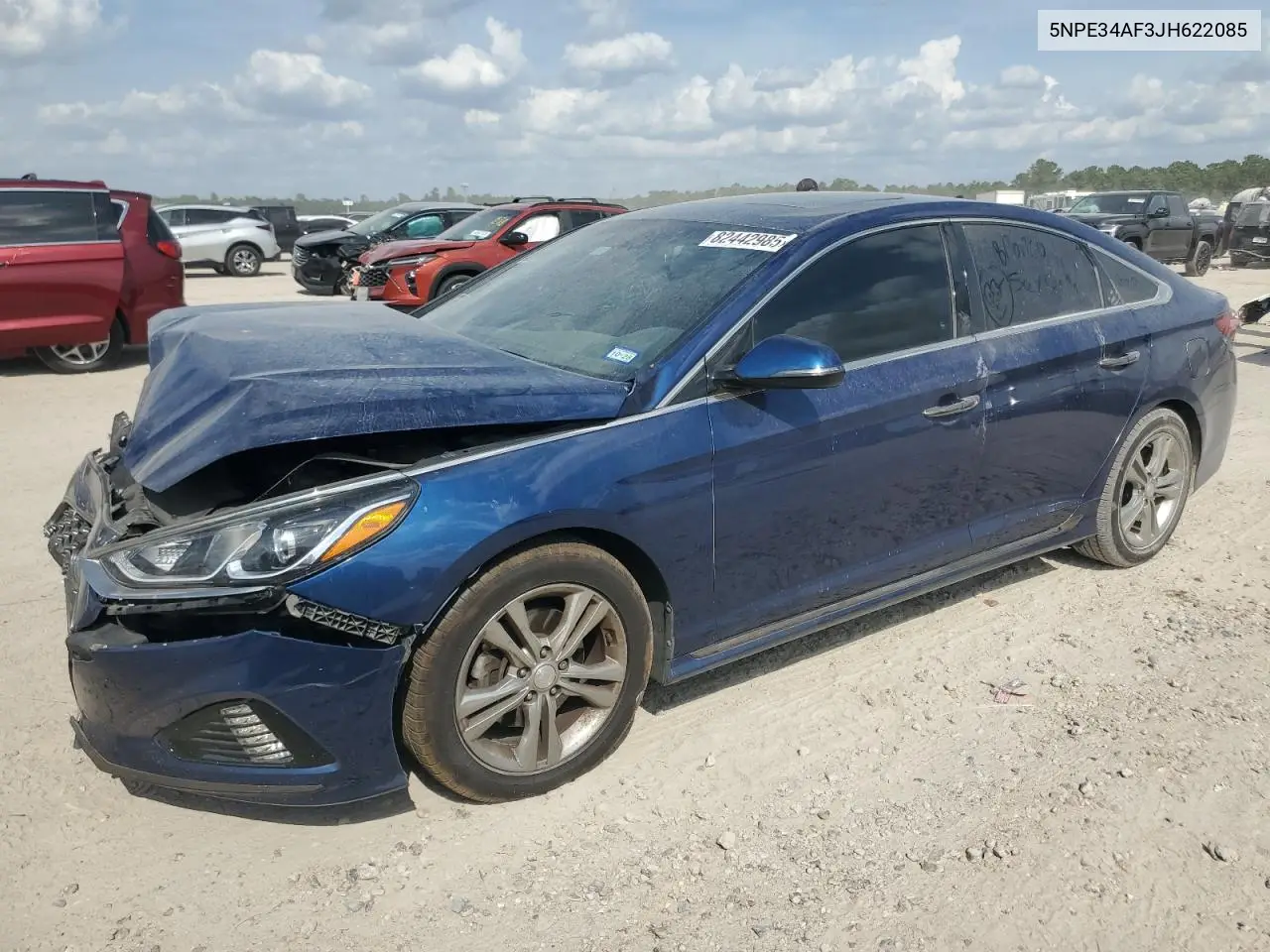 5NPE34AF3JH622085 2018 Hyundai Sonata Sport