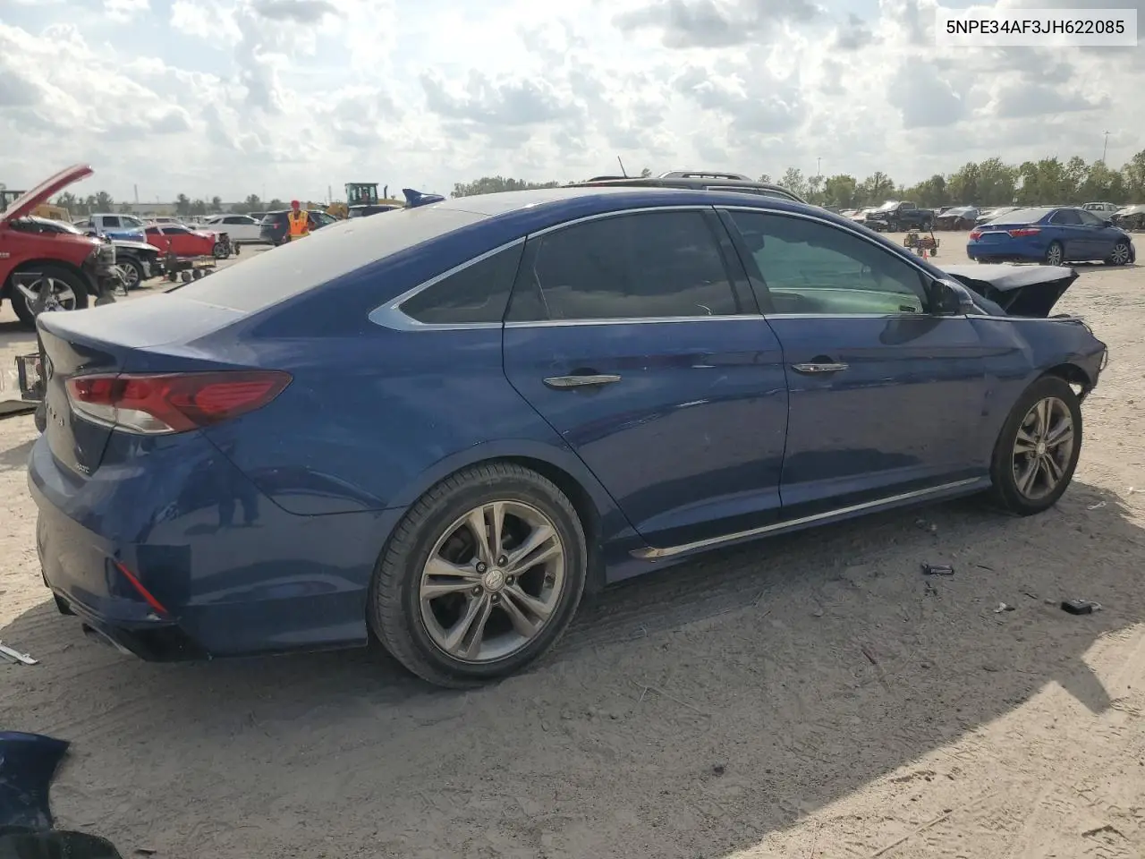 5NPE34AF3JH622085 2018 Hyundai Sonata Sport