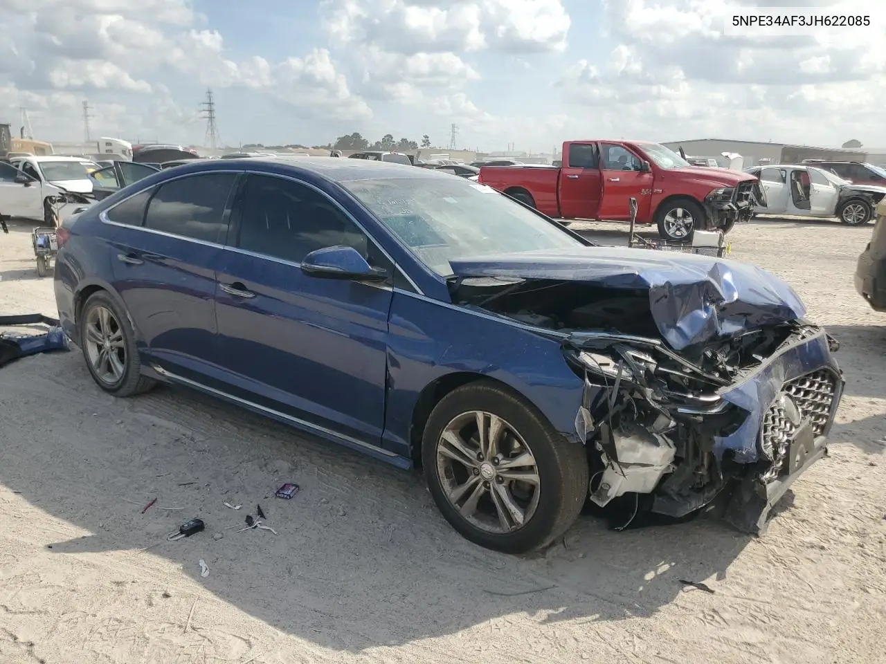 5NPE34AF3JH622085 2018 Hyundai Sonata Sport