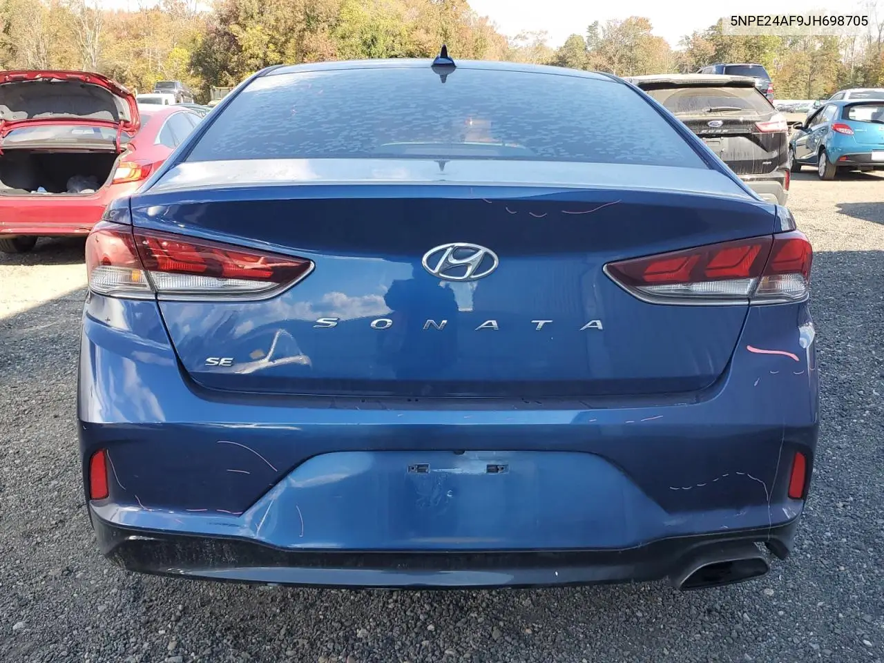 5NPE24AF9JH698705 2018 Hyundai Sonata Se