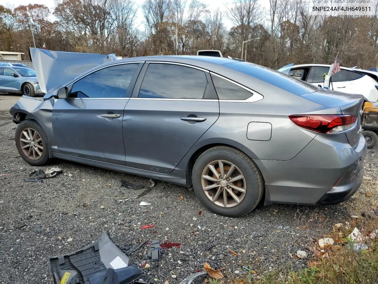 5NPE24AF4JH649511 2018 Hyundai Sonata Se