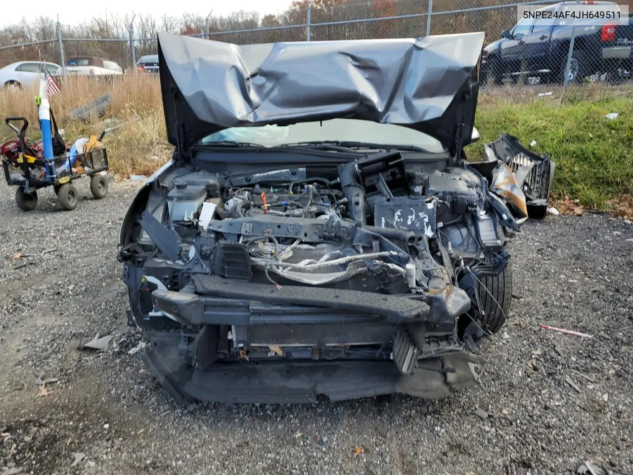 5NPE24AF4JH649511 2018 Hyundai Sonata Se