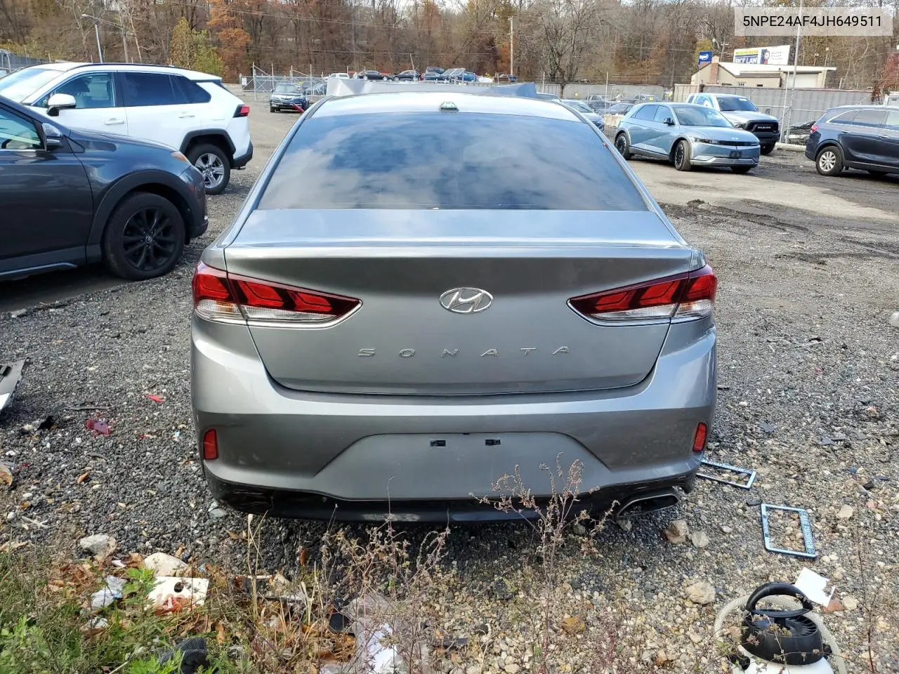 5NPE24AF4JH649511 2018 Hyundai Sonata Se