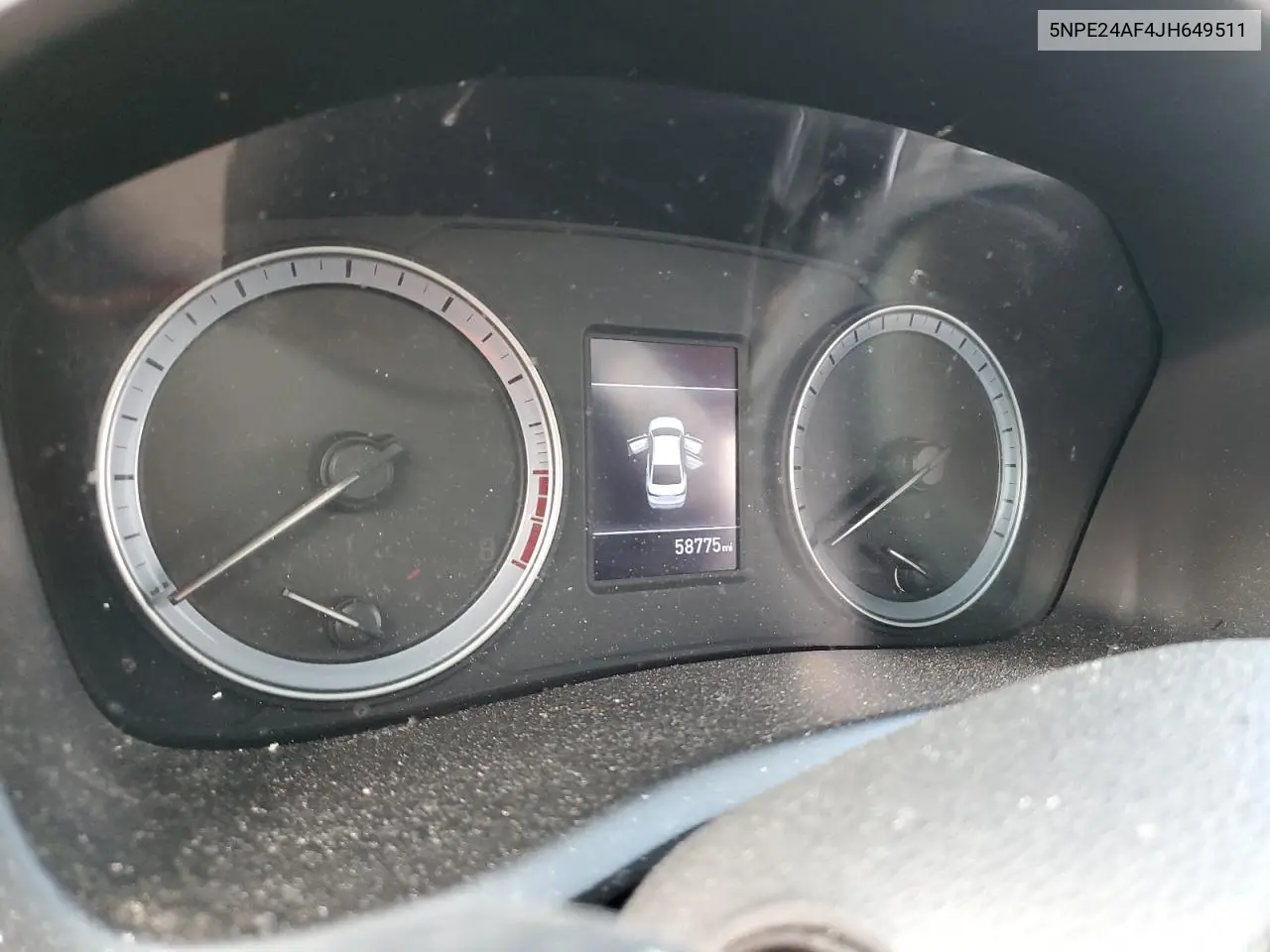 5NPE24AF4JH649511 2018 Hyundai Sonata Se