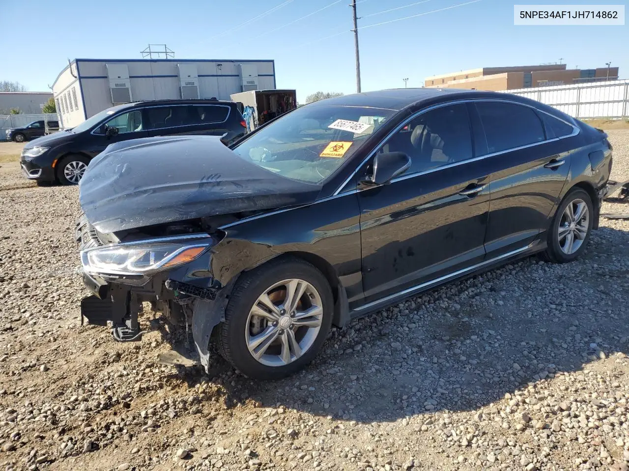 5NPE34AF1JH714862 2018 Hyundai Sonata Sport