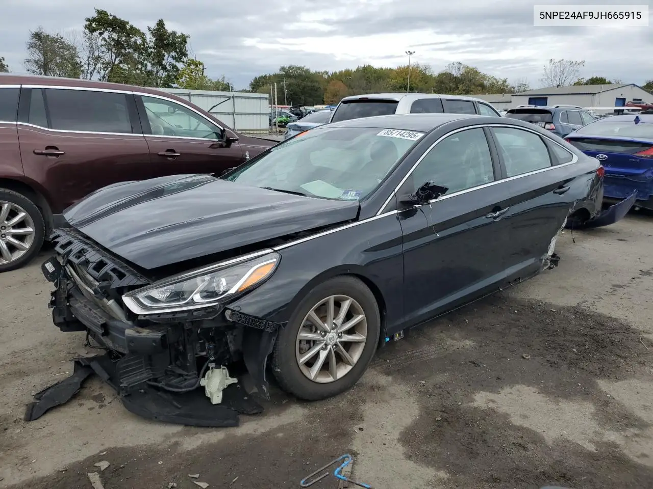 5NPE24AF9JH665915 2018 Hyundai Sonata Se