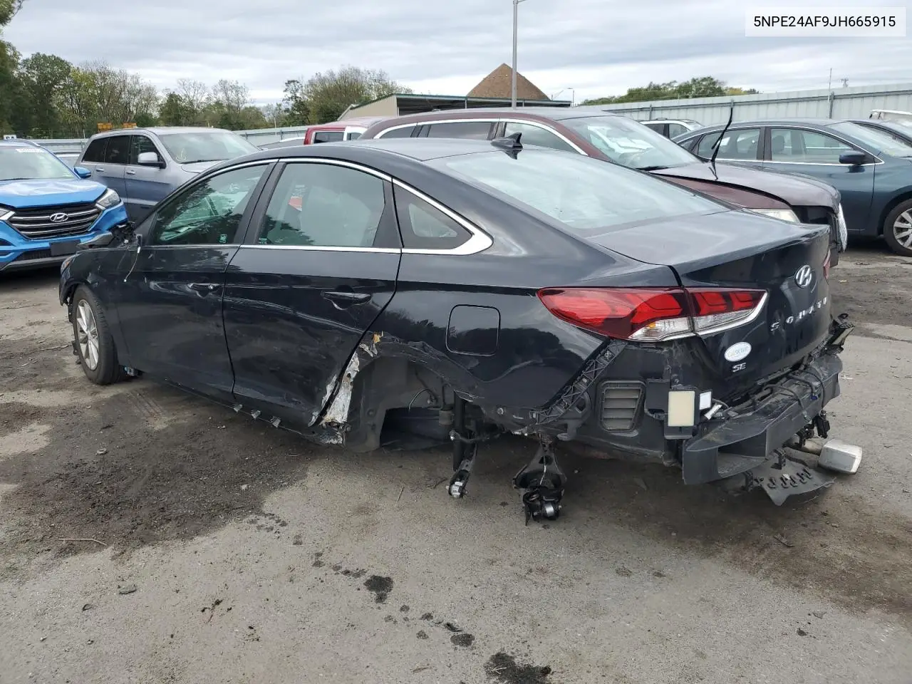5NPE24AF9JH665915 2018 Hyundai Sonata Se