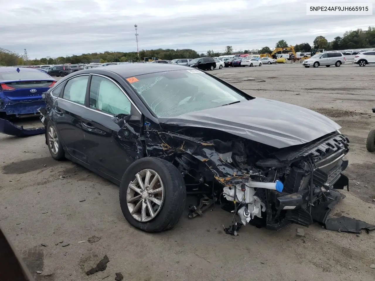 5NPE24AF9JH665915 2018 Hyundai Sonata Se