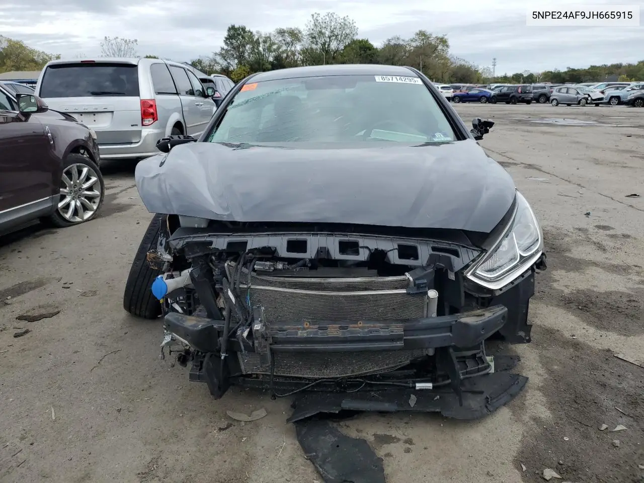5NPE24AF9JH665915 2018 Hyundai Sonata Se
