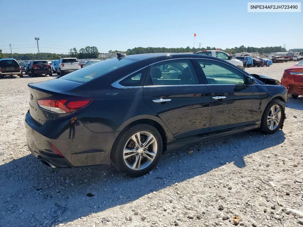 5NPE34AF2JH723490 2018 Hyundai Sonata Sport
