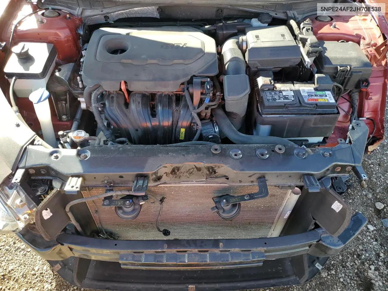 5NPE24AF2JH708538 2018 Hyundai Sonata Se