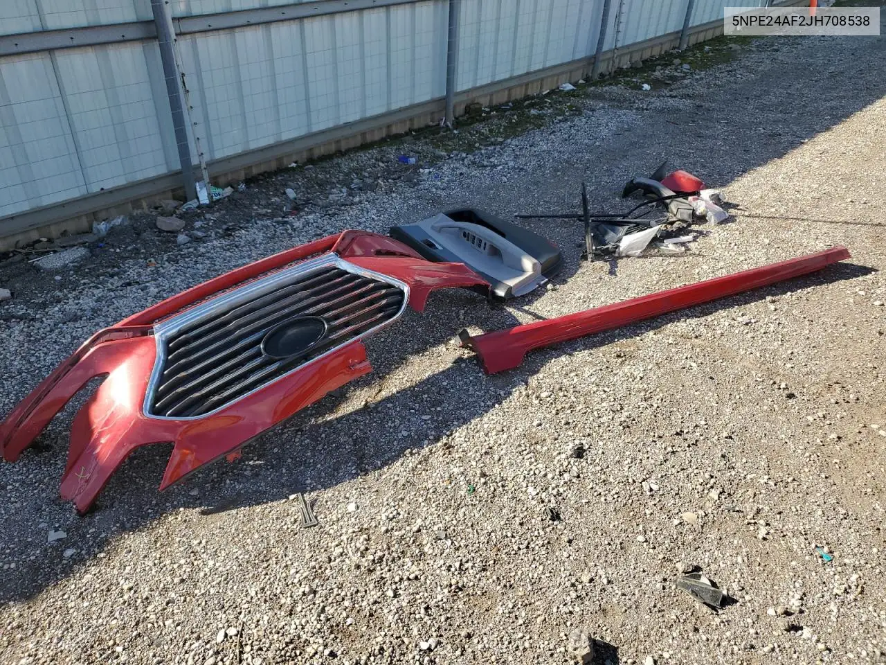 5NPE24AF2JH708538 2018 Hyundai Sonata Se