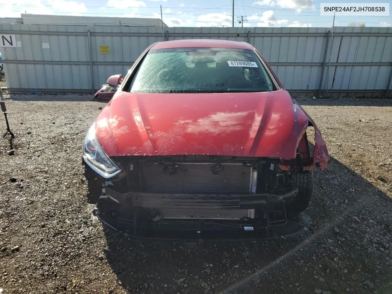 5NPE24AF2JH708538 2018 Hyundai Sonata Se