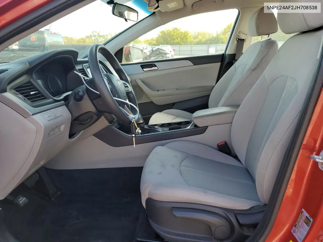 5NPE24AF2JH708538 2018 Hyundai Sonata Se