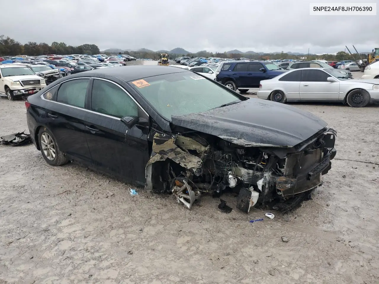 5NPE24AF8JH706390 2018 Hyundai Sonata Se