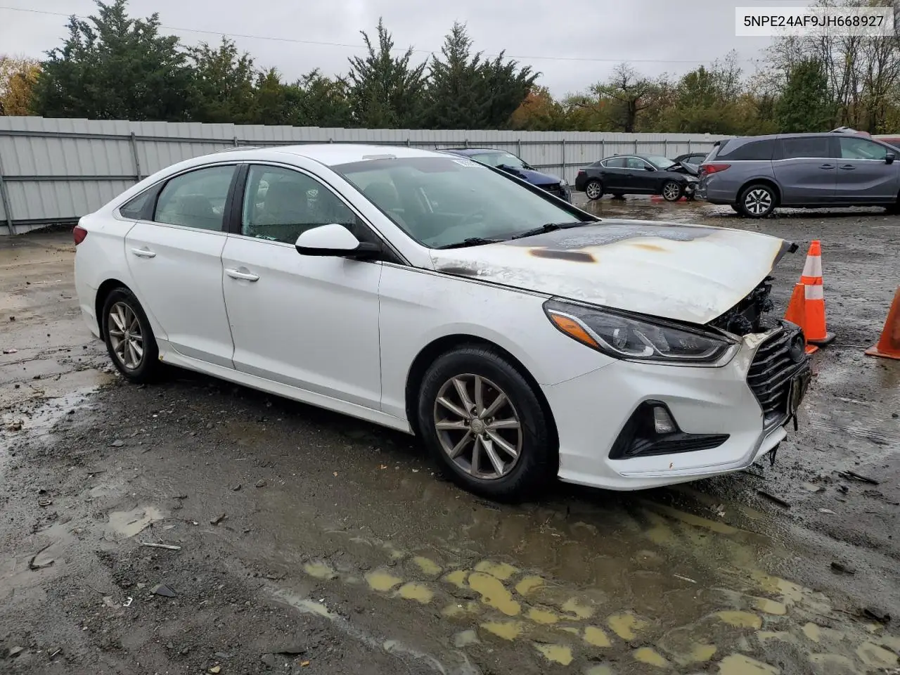 5NPE24AF9JH668927 2018 Hyundai Sonata Se