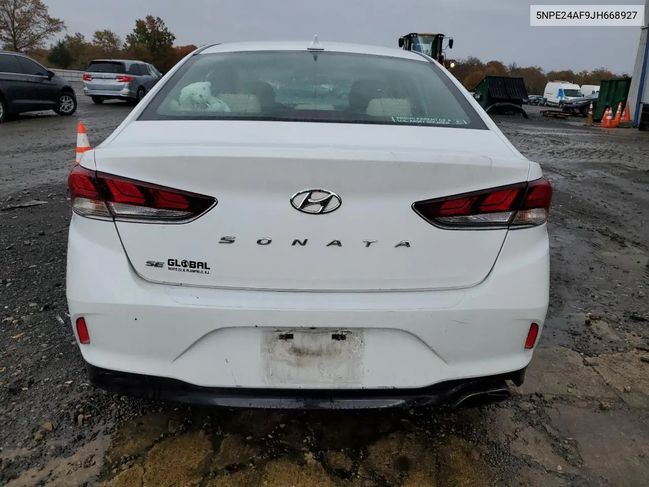 5NPE24AF9JH668927 2018 Hyundai Sonata Se