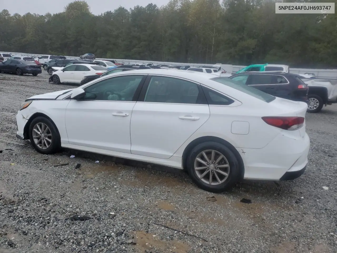 5NPE24AF0JH693747 2018 Hyundai Sonata Se