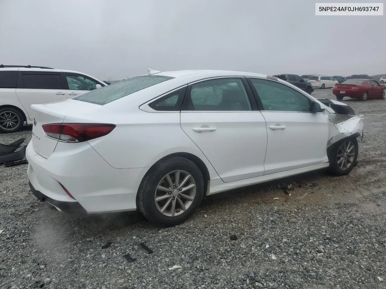 5NPE24AF0JH693747 2018 Hyundai Sonata Se