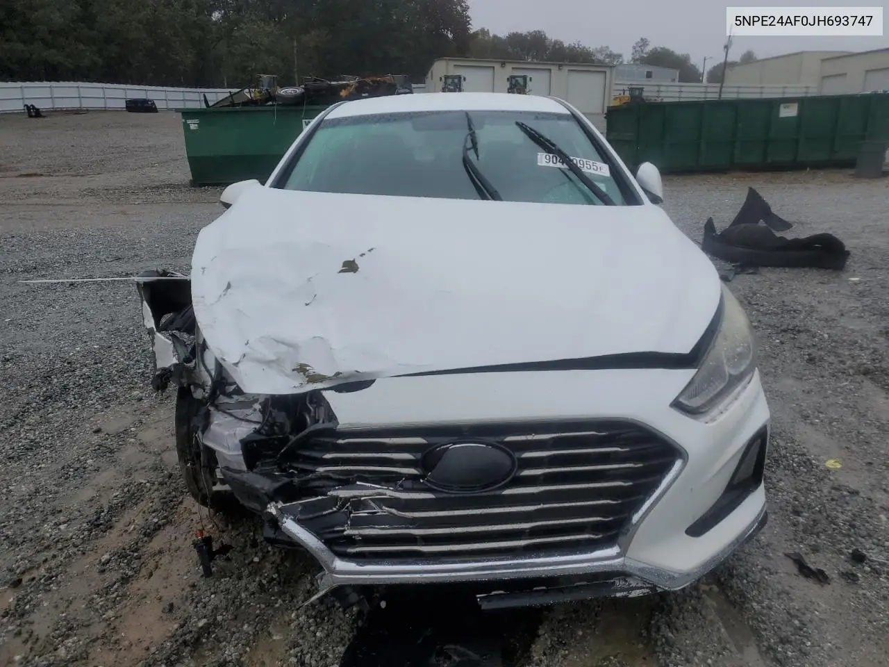 5NPE24AF0JH693747 2018 Hyundai Sonata Se