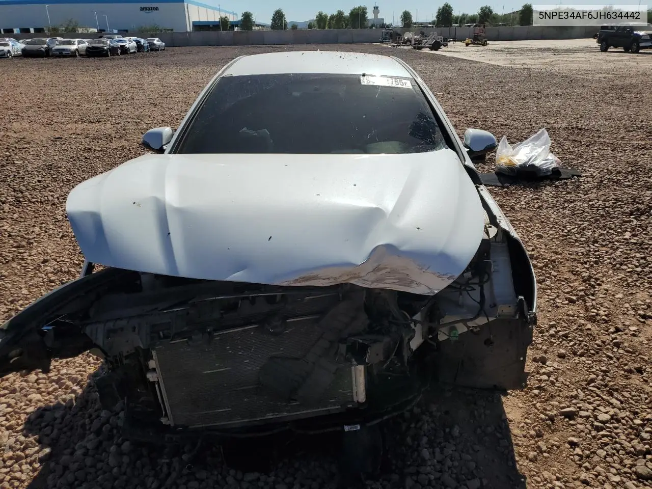5NPE34AF6JH634442 2018 Hyundai Sonata Sport