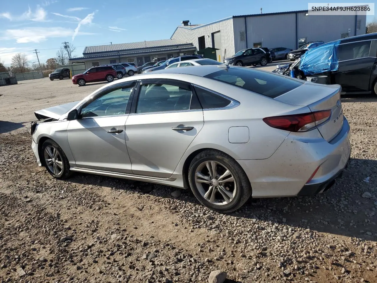 5NPE34AF9JH623886 2018 Hyundai Sonata Sport