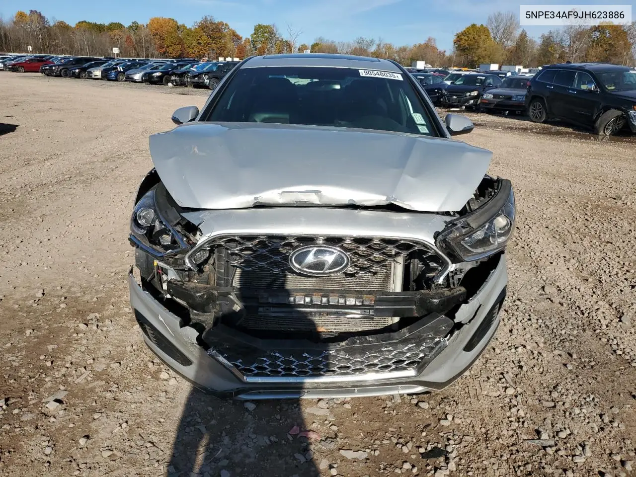 5NPE34AF9JH623886 2018 Hyundai Sonata Sport