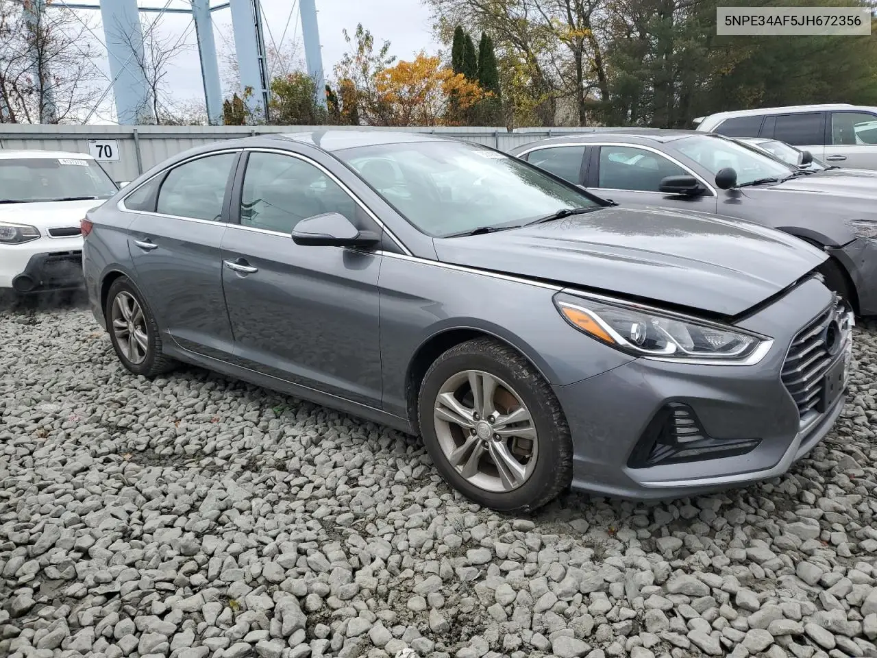 5NPE34AF5JH672356 2018 Hyundai Sonata Sport