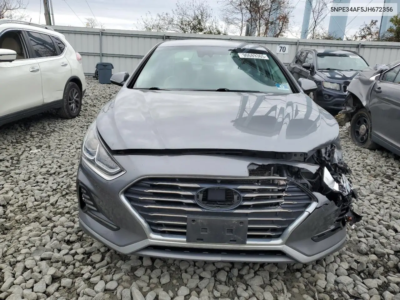 5NPE34AF5JH672356 2018 Hyundai Sonata Sport