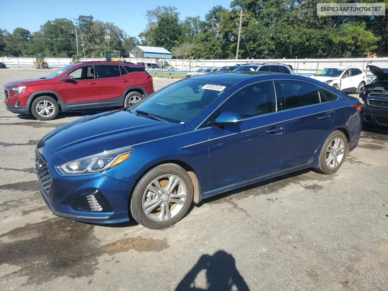 5NPE34AF7JH704787 2018 Hyundai Sonata Sport