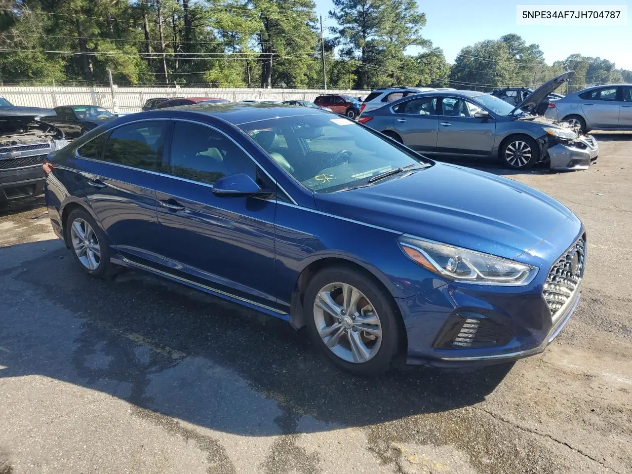 5NPE34AF7JH704787 2018 Hyundai Sonata Sport