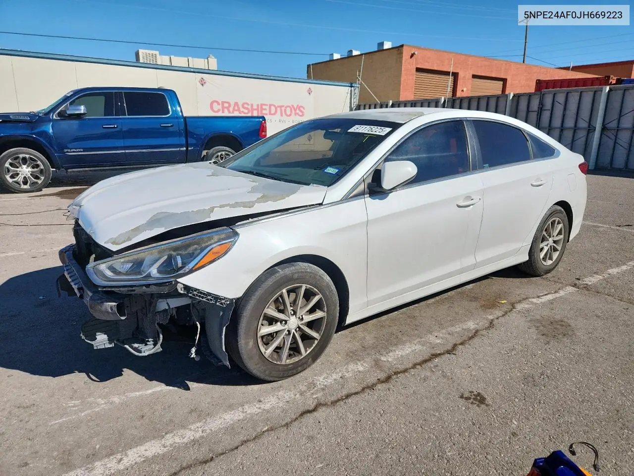 5NPE24AF0JH669223 2018 Hyundai Sonata Se