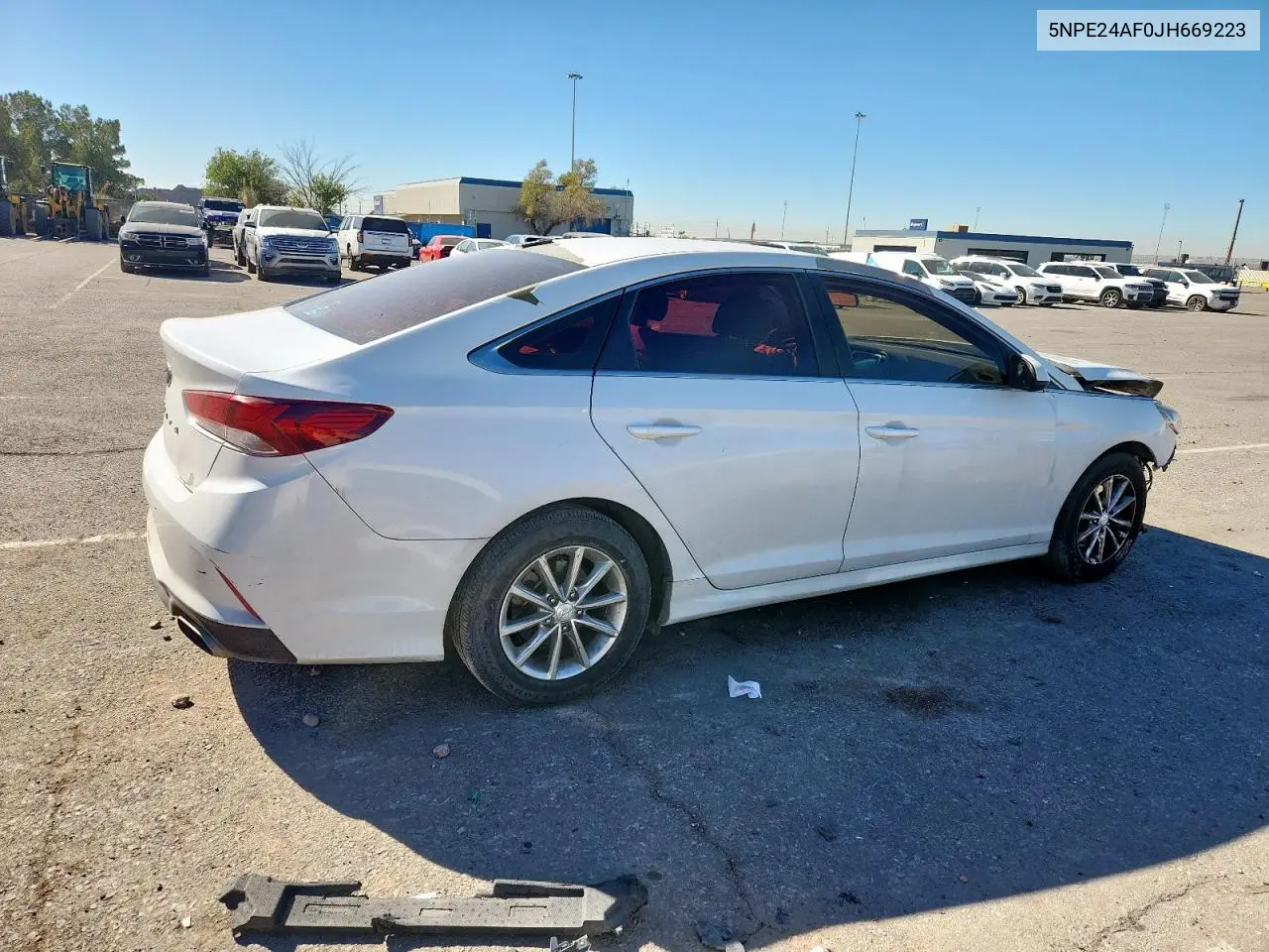 5NPE24AF0JH669223 2018 Hyundai Sonata Se