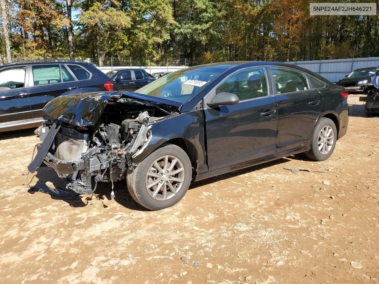 5NPE24AF2JH646221 2018 Hyundai Sonata Se