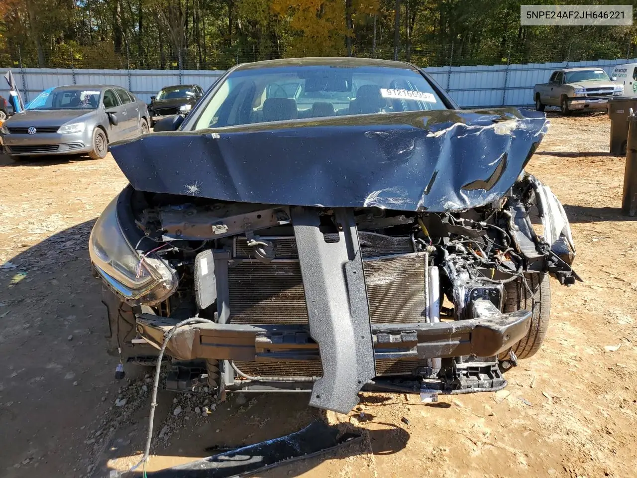 5NPE24AF2JH646221 2018 Hyundai Sonata Se