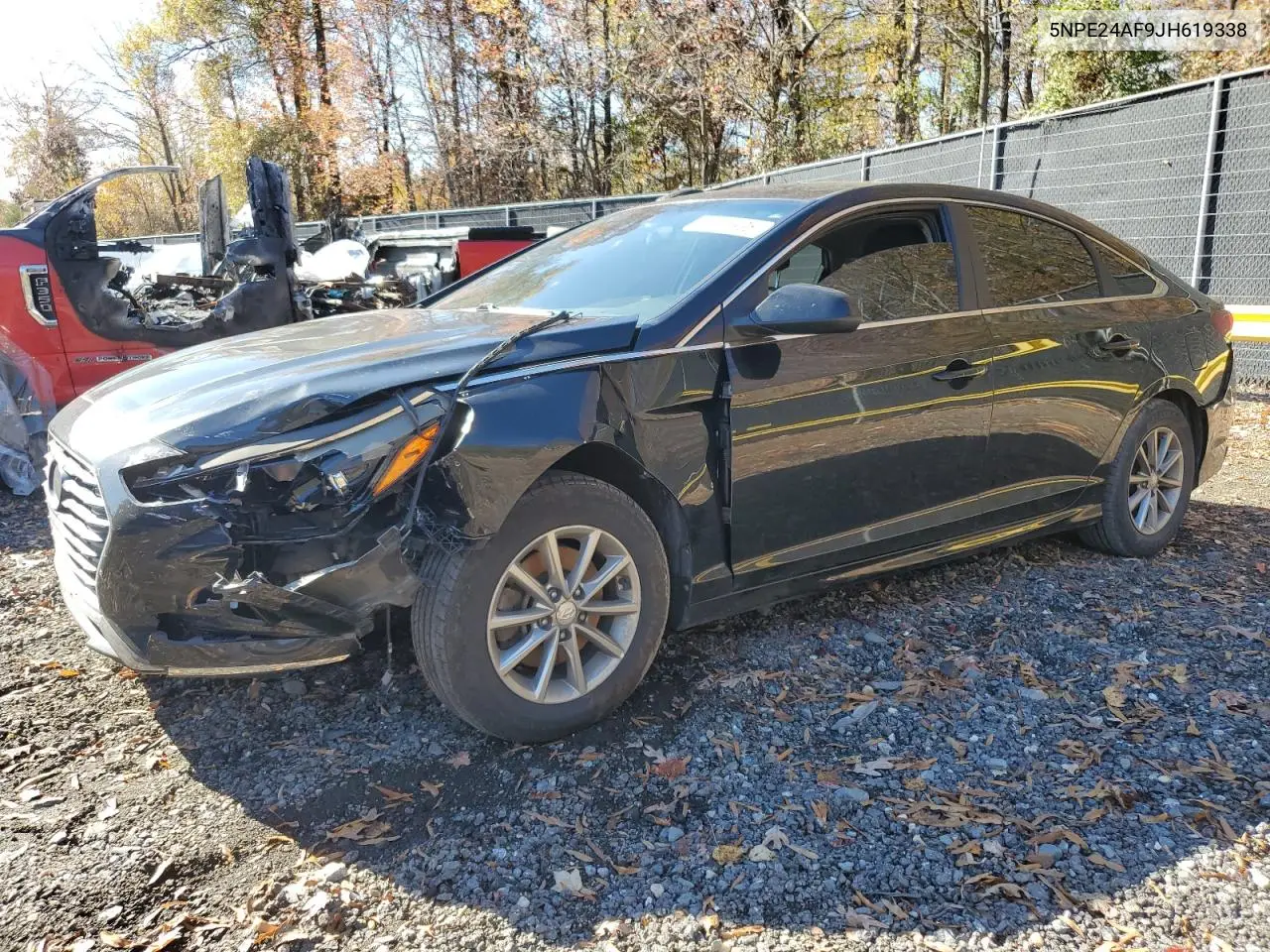 5NPE24AF9JH619338 2018 Hyundai Sonata Se