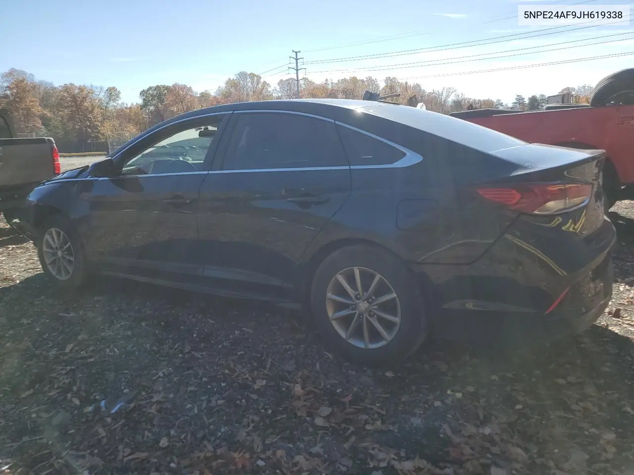 5NPE24AF9JH619338 2018 Hyundai Sonata Se