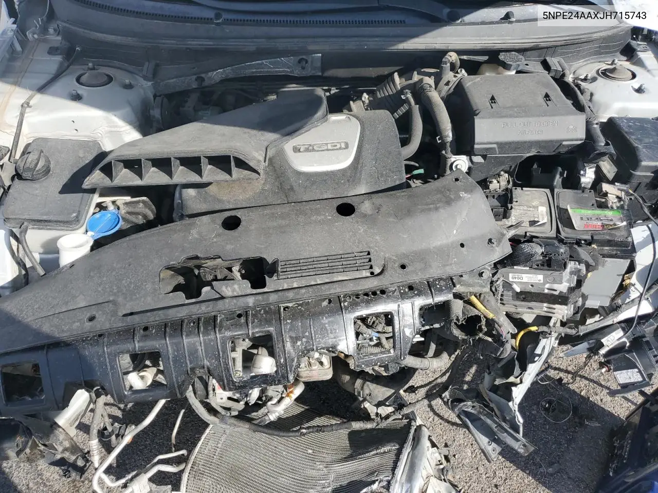 5NPE24AAXJH715743 2018 Hyundai Sonata Eco