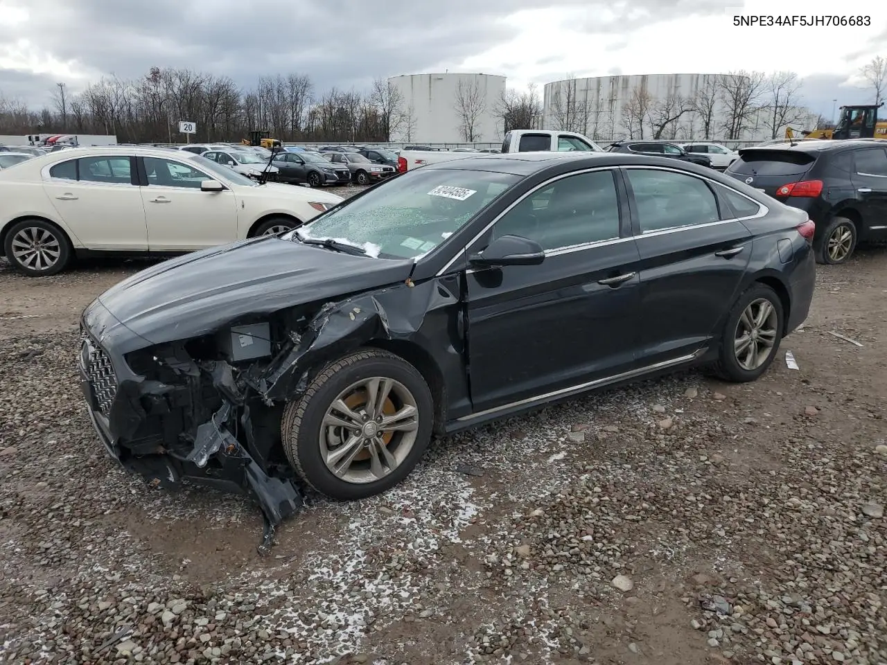 5NPE34AF5JH706683 2018 Hyundai Sonata Sport