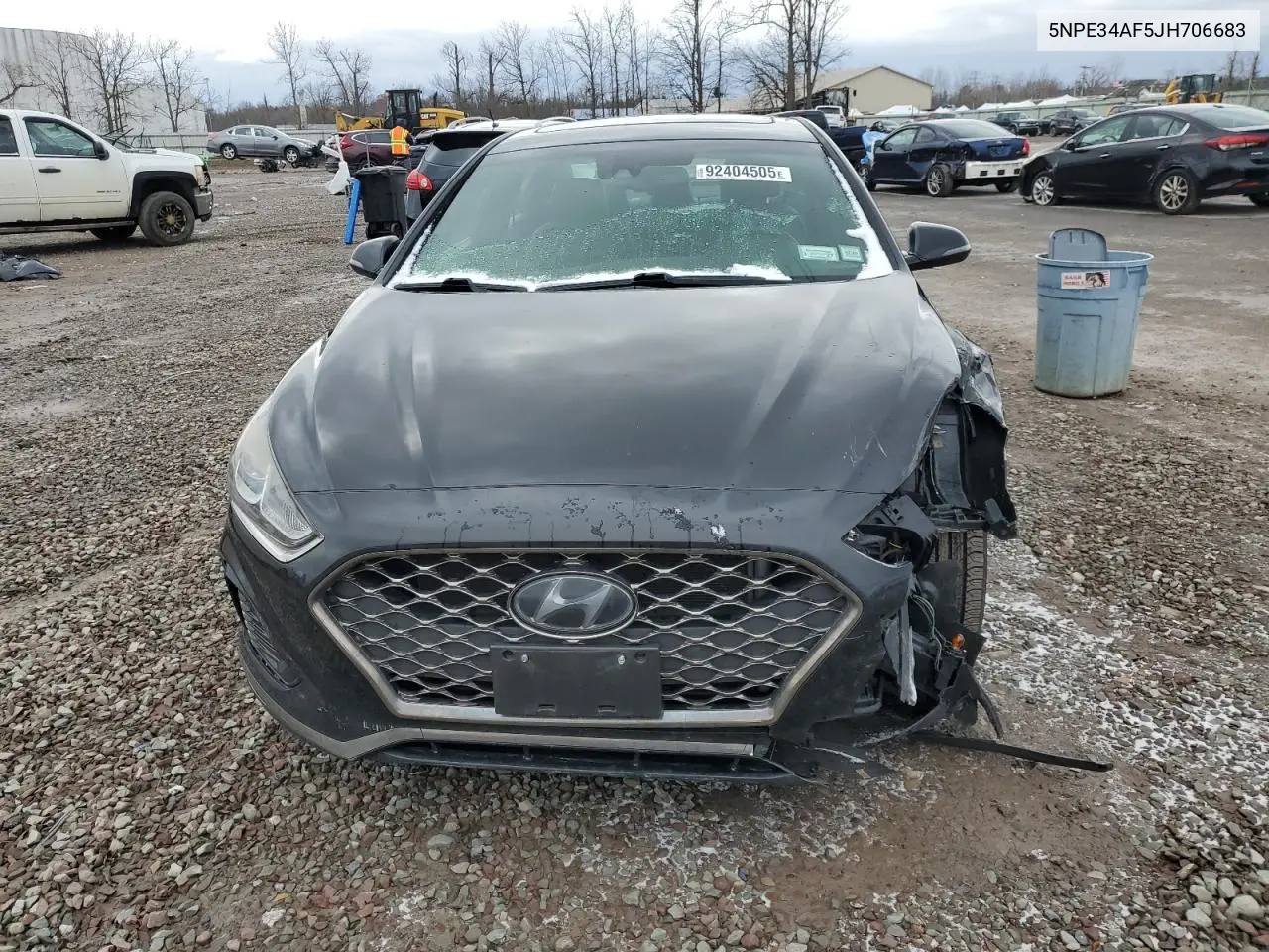 5NPE34AF5JH706683 2018 Hyundai Sonata Sport