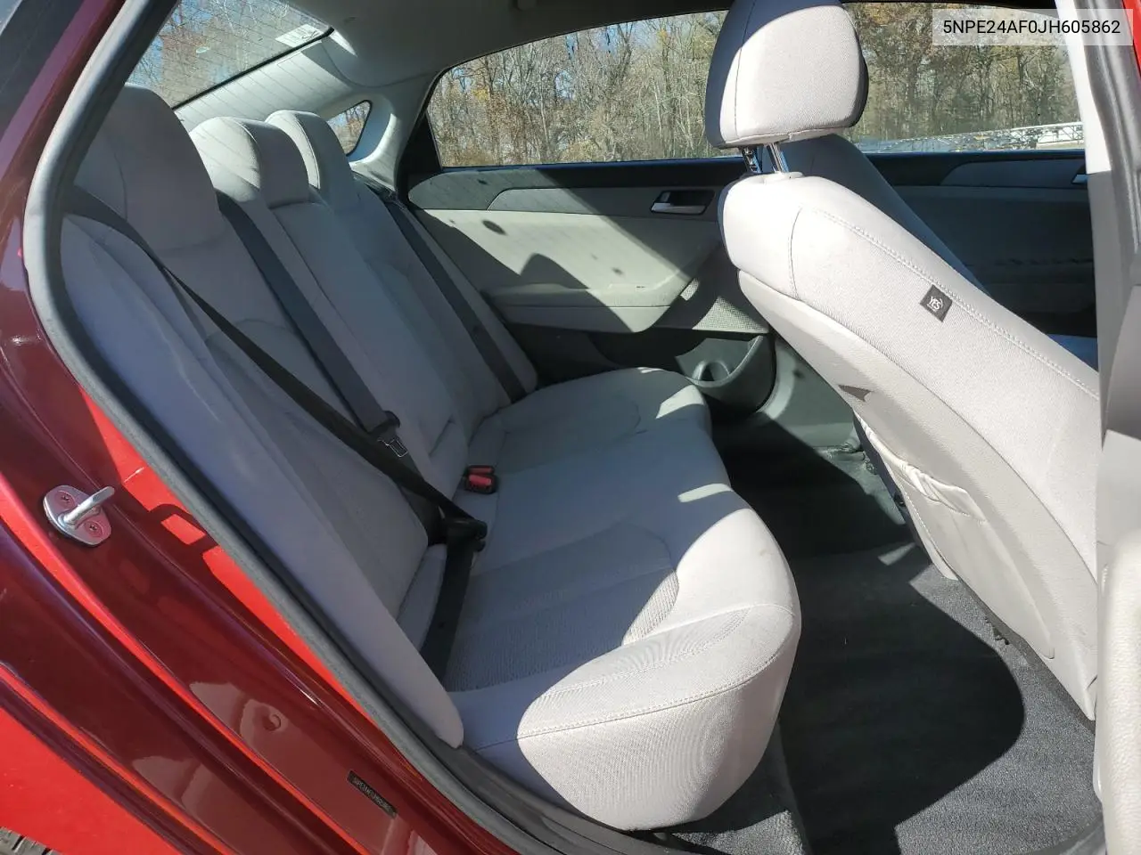 5NPE24AF0JH605862 2018 Hyundai Sonata Se