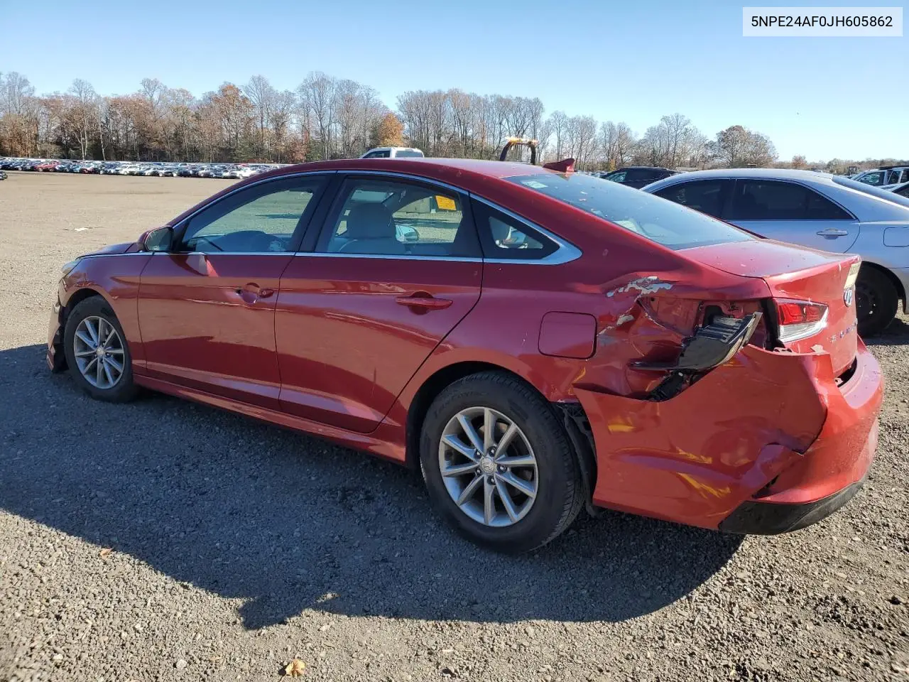 5NPE24AF0JH605862 2018 Hyundai Sonata Se