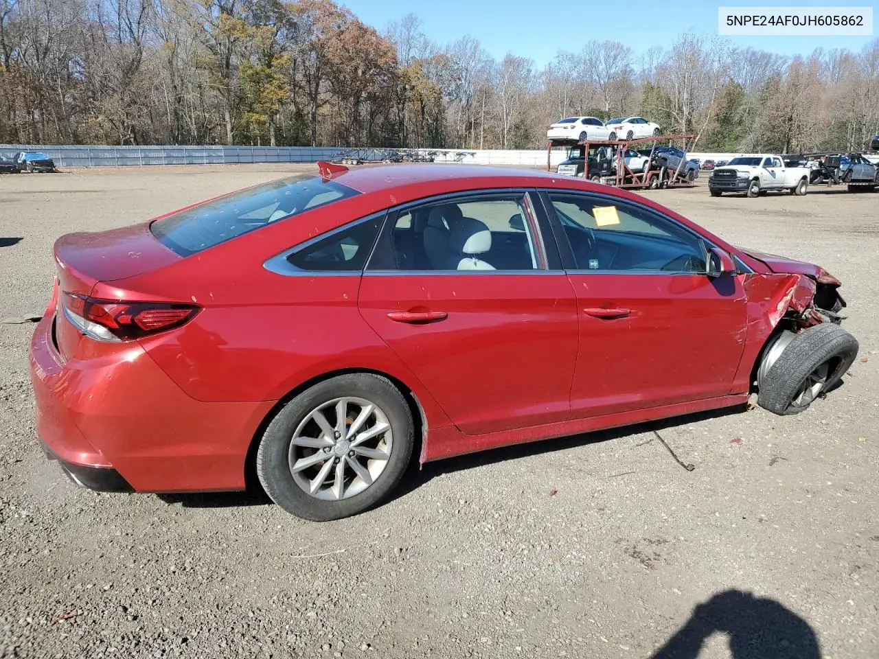 5NPE24AF0JH605862 2018 Hyundai Sonata Se