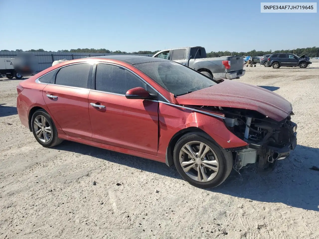 5NPE34AF7JH719645 2018 Hyundai Sonata Sport