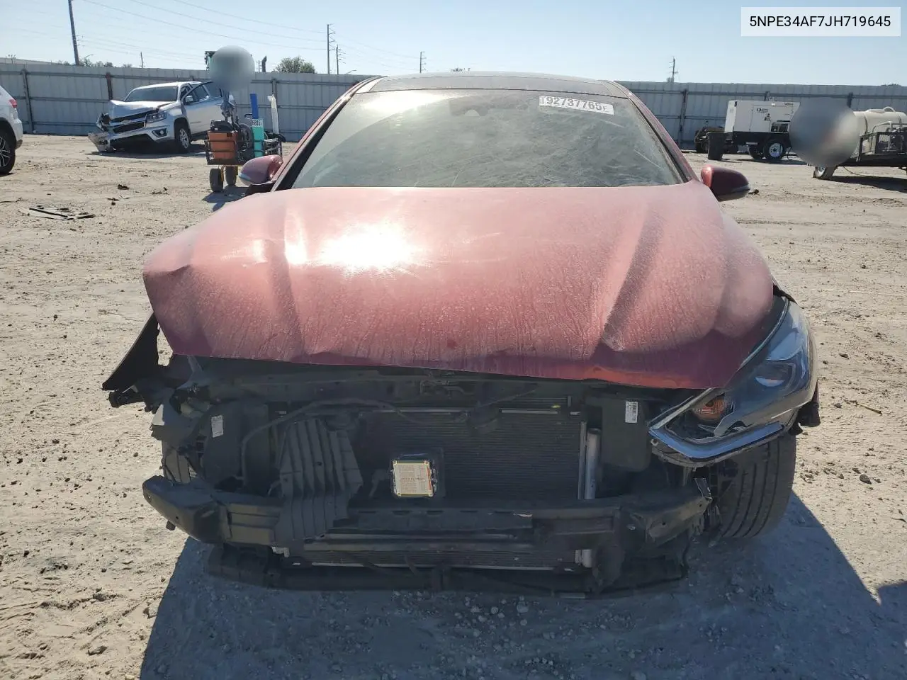 5NPE34AF7JH719645 2018 Hyundai Sonata Sport