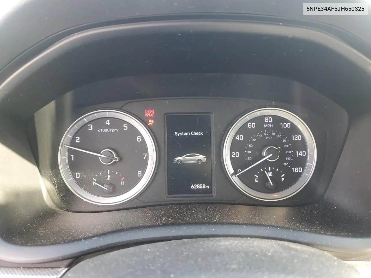 5NPE34AF5JH650325 2018 Hyundai Sonata Sport